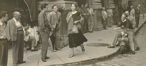 American Girl in Florence, Italy, 1951