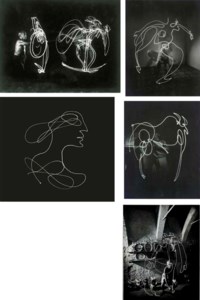 Picasso Space Drawings, France, 1949