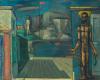 Surrealist Landscape with Christ