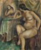 (Seated Nude)