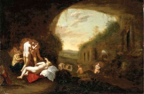 Diana and her nymphs bathing