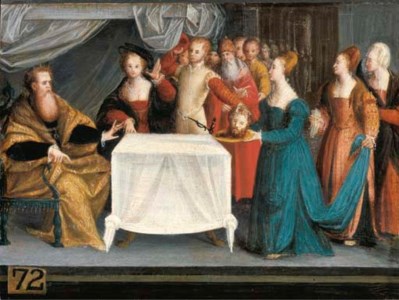 Salome with the head of Saint John the Baptist