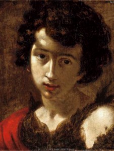The young Saint John the Baptist