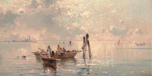Learning to fish on the Lagoon, Venice