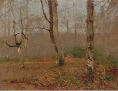 Landscape with Birches