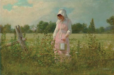 A Thoughtful Moment (The Artist's Daughter)