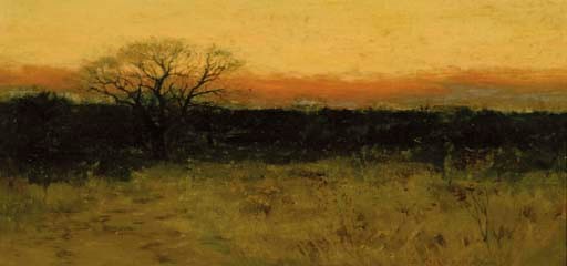Landscape at dusk