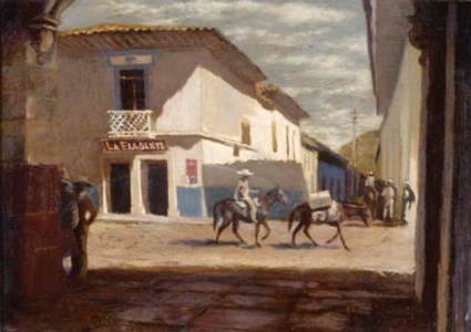 Side street, Patzcuaro, Chile