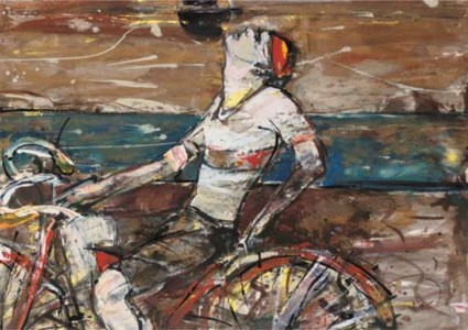 Cyclist (Eclipse II)