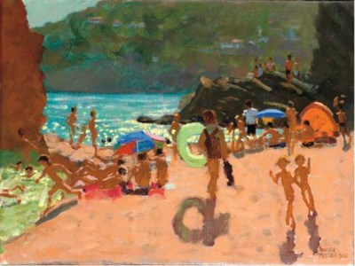 Platja el Raco, Costa Brava, August