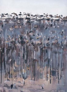 Charred Wooded Hillside