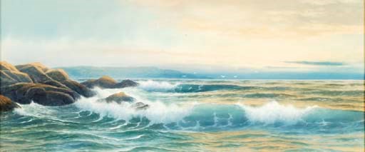 High Tide; also a companion watercolor