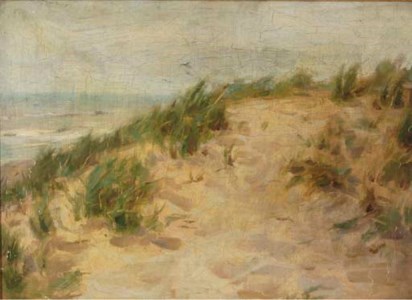 Sand dunes at Katwyk, Holland