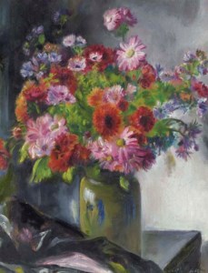 A vase of flowers