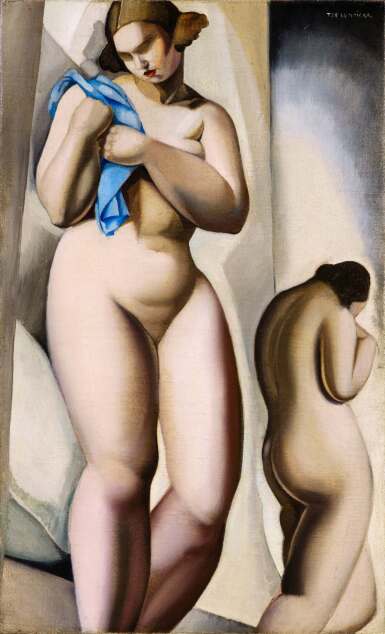 Tamara De Lempicka, Deux Nus en perspective