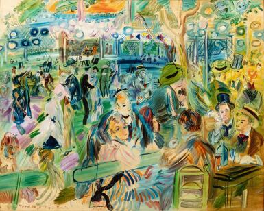 Raoul Dufy, Le Bal du Moulin de la Galette