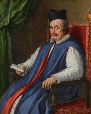 Diego Rodríguez de Silva y Velázquez and Pietro Martire Neri, Portrait of Monsignor Cristoforo Segni (d. 1661), Maggiordomo to Pope Innocent X
