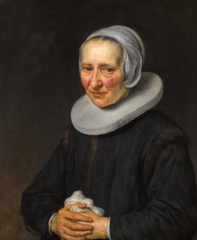 Portrait of an old woman