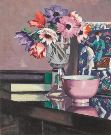 Francis Campbell Boileau Cadell RSA RSW, Still Life with Anemones