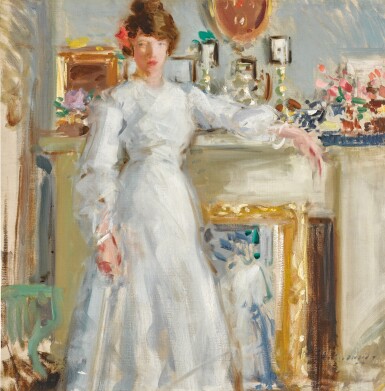 Peggy in White