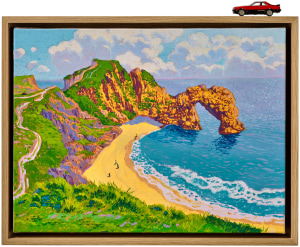 Google Earth Road Trip to UK: Durdle Door