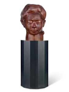 Groß er Frauenkopf (Large Female Head)