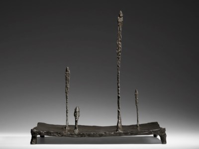 Alberto Giacometti, Composition avec trois figures et une tête (La Place)