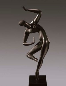 Alexander Archipenko, Blue Dancer