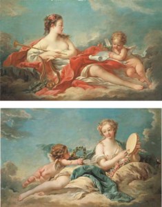 CLIO, THE MUSE OF HISTORY AND SONG; AND ERATO, THE MUSE OF LOVE POETRY