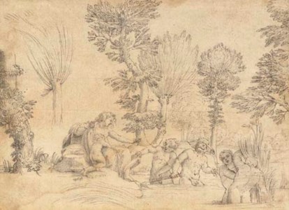 Latona turning Lycian peasants into frogs