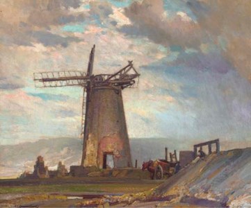 Landscape with Windmill