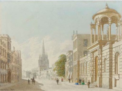 University College, St Mary's Church and Queen's College, Oxford