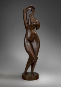 Alexander Archipenko, Woman Combing Her Hair