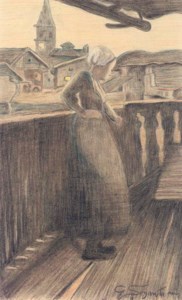 Sul balcone
