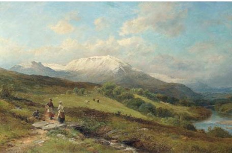Snow on Ben Nevis