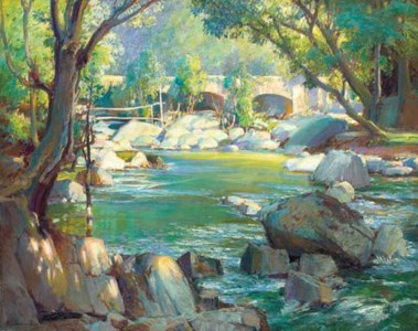 June Morning, Shaugh Bridge, Devon