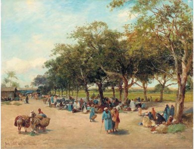 Beside the highway to the Pyramids, Cairo