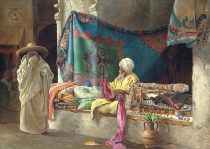 An oriental merchant