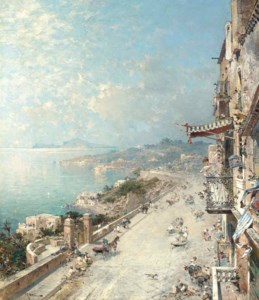 View of Posillipo, near Naples