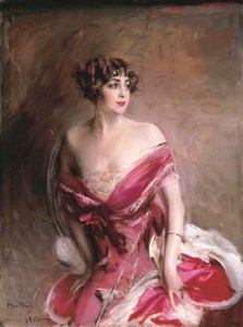 Giovanni Boldini, La dame de Biarritz (Mlle. Gillespie)