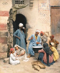 The sahleb vendor, Cairo