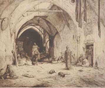 A bazaar in Damascus (Van Wisselingh 237)