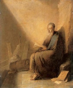 Saint Paul imprisoned at Philippi