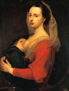 Portrait of Lady Mary Boyle, half-length, and her son Charles