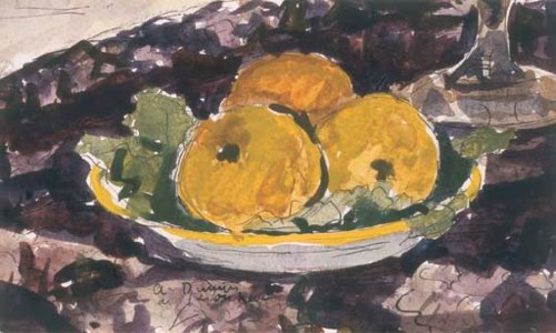 Nature morte aux pommes