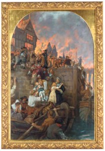 The Great Fire of London, 1666