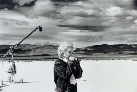 Marilyn Monroe on the set of The Misfits , 1960