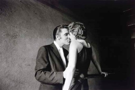 'The Kiss', Elvis Presley and His Date Backstage at the Mosque Theatre, Richmond, Virginia, June 30, 1956