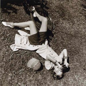Liz Gibbons as a Photographer, 1938; Rubber Bathing Suit, California, 1940