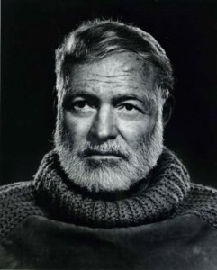 Ernest Hemingway, 1957